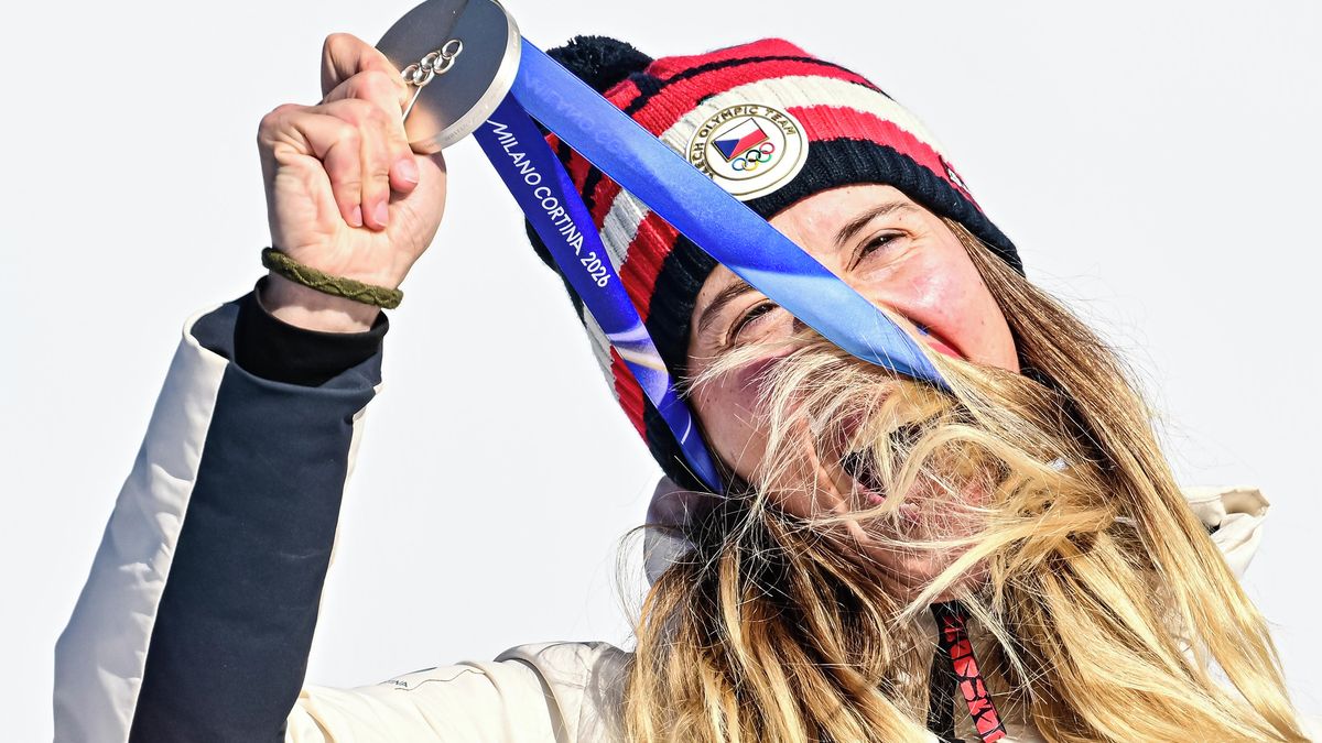 Manžel Adamczykové fandil pod svahem: Strašný nervy. Evka je úžasná, nikdy nejde přes závit